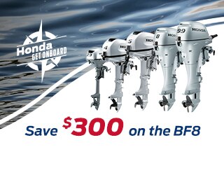 Honda BF8 Outboard Engine | Honda Marine Canada